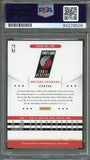 2012 Panini NBA Hoops #285 Meyers Leonard Signed Card AUTO PSA Slabbed Trail Bla