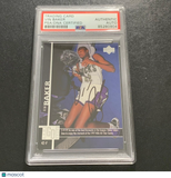 1997 Upper Deck Vin Baker Signed Card PSA/DNA Slabbed Bucks