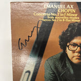 Emanuel Ax Signed Chopin: Concerto No. 2 in F Minor in B-Flat Minor Vinyl PSA