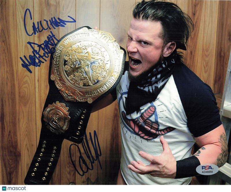 Sami Callihan Signed Wrestling Photo PSA Autographed
