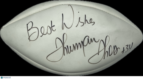Thurman Thomas Buffalo Bills Signed Football JSA Autographed