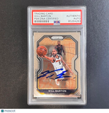 2020-21 Panini Prizm #79 Will Barton Signed Card AUTO PSA Slabbed Nuggets