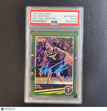 2020-21 Panini Donruss #156 Will Barton Signed Card AUTO PSA Slabbed Nuggets