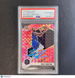 2020-21 Panini Mosaic #158 Will Barton Signed Card AUTO PSA Slabbed Nuggets