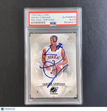 2013-14 Upper Deck SP Authentic #31 Isaiah Canaan Signed Card AUTO PSA Slabbed M