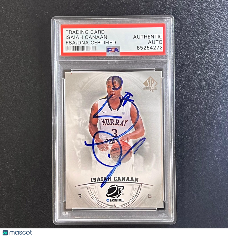 2013-14 Upper Deck SP Authentic #31 Isaiah Canaan Signed Card AUTO PSA Slabbed M