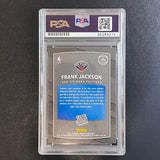 2017-18 Panini Donruss Rated Rookie #170 Frank Jackson Signed Card AUTO PSA Slab
