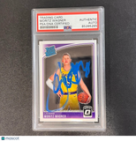 2018-19 Panini Donruss Rated Rookie #197 Moritz Wagner Signed Card AUTO PSA Slab