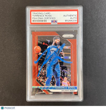 2018-19 Panini Prizm #149 Terrence Ross Signed Card AUTO PSA Slabbed Magic