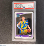 2018-19 Panini Donruss Rated Rookie #197 Moritz Wagner Signed Card AUTO PSA Slab
