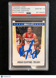 2011-12 Panini NBA Hoops #242 Jordan Crawford Signed Card AUTO PSA Slabbed Wizar
