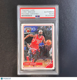 2015-16 Panini Complete #33 Corey Brewer Signed Card AUTO PSA Slabbed Rockets