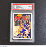 2016-17 NBA Hoops #99 Ian Mahinmi Signed Card AUTO PSA Slabbed Wizards