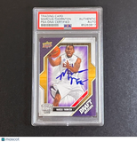 2009-10 Upper Deck Draft Edition #64 Marcus Thornton Signed Card AUTO PSA Slabbe