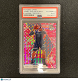 2019-20 Panini Mosaic #86 Jonas Valanciunas Signed Card AUTO PSA Slab Grizzli
