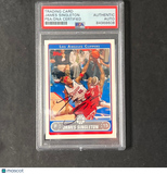 2005 Topps Chrome #210 James Singleton Signed Card AUTO PSA Slabbed Clippers