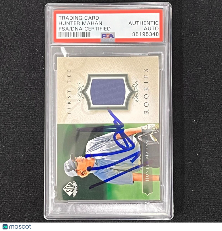 2004 Upper Deck #47 Hunter Mahan signed card AUTO PSA/DNA Autographed GOLF