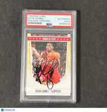 2012 Panini #93 Ryan Gomes Signed Card AUTO PSA Slabbed Clippers