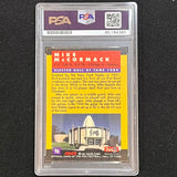 1991 Enor Pro Football Hall of Fame #96 Mike McCormack Signed Card PSA/DNA Slabb