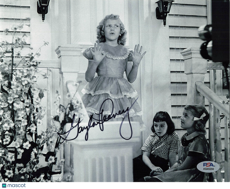 Gayla Peevey Signed 8x10 Photo PSA Autographed