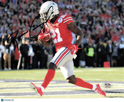 Parris Campbell Signed Ohio State Buckeyes Football 8x10 Photo PSA Autographed