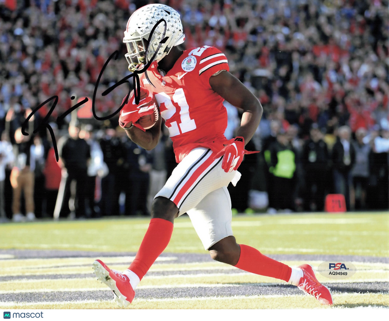 Parris Campbell Signed Ohio State Buckeyes Football 8x10 Photo PSA Autographed