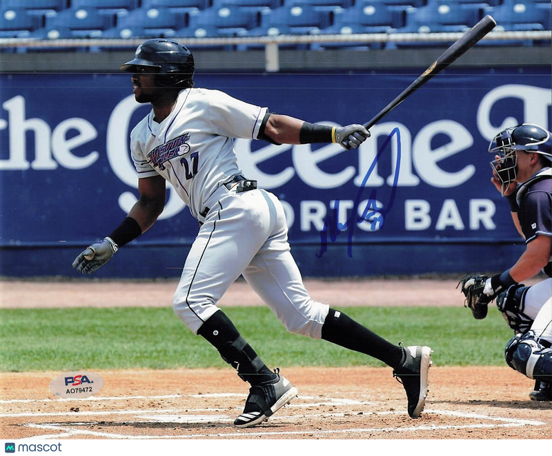 Micker Adolfo Winston‑Salem Dash Signed 8x10 Photo PSA