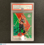 2019-20 Panini Mosaic #45 ZACH COLLINS Signed Card AUT0 PSA Slabbed Blazer