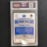 2016-17 Donruss Rookie Kings #25 Damian Jones Signed Card AUTO PSA/DNA Slabbed G