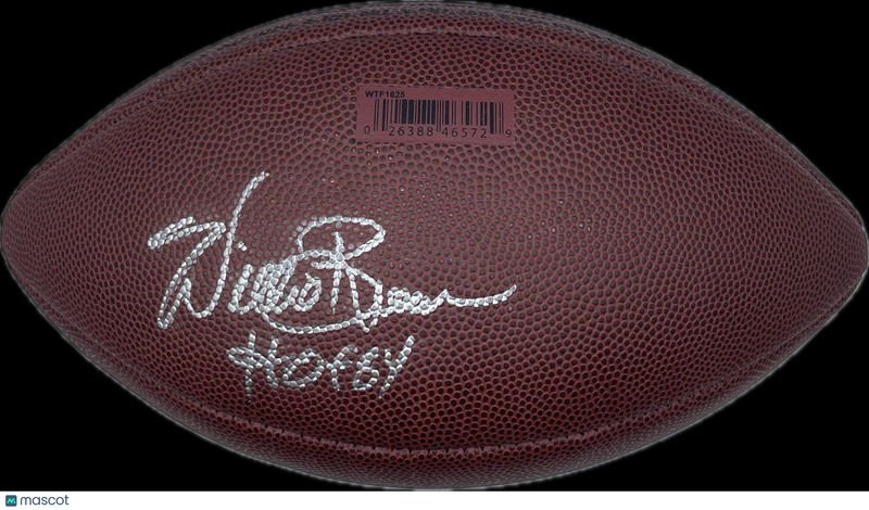 Willie Brown Oakland Raiders Signed Football JSA Autographed