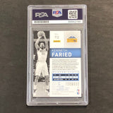 2014-15 Panini Totally Certified #72 Kenneth Faried Signed AUTO PSA Slabbed Nugg
