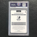 2016-17 NBA Hoops #83 Chandler Parsons Signed Card AUTO PSA/DNA Slabbed Memphis