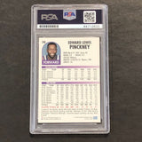 1994-95 NBA Hoops #348 Ed Pinckney Signed Card PSA Slabbed Bucks