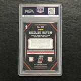 2013-14 Pinnacle Basketball #235 Nicolas Batum Signed Card AUTO PSA Slabbed Blaz
