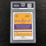 2016-17 Panini Donruss #63 Larry Nance Jr. Signed Card PSA AUTO Slabbed Lakers