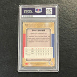 2007-08 Fleer Rookie Sensations #RS-7 Corey Brewer Signed Card AUTO PSA Slabbed