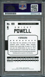 2015-16 NBA Hoops #199 Dwight Powell Card AUTO PSA Slabbed Mavericks