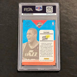 2012-13 Panini Past & Present #14 Derrick Favors Signed Card AUTO PSA Slabbed Ja