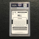 2015-16 NBA Hoops #218 Solomon Hill Signed Card AUTO PSA Slabbed Pacers