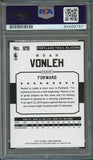 2015-16 NBA Hoops #126 Noah Vonleh Signed Card AUTO PSA/DNA Slabbed Portland Tra