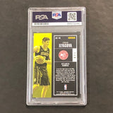 2017-18 Panini Contenders #49 Ersan Ilyasova Signed Card AUTO PSA Slabbed Hawks