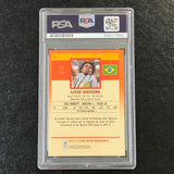2013-14 Fleer Retro #44 Lucas Nogueira Signed Card AUTO 10 PSA Slabbed RC Brazil