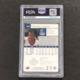 2009-10 Upper Deck Star Rookies #209 DeMarre Carroll  Signed Card Auto PSA Slabbed  Grizzlies