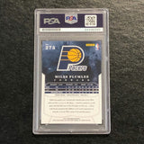 2012-13 Panini Brilliance #275 Miles Plumlee Signed Card AUTO PSA Slabbed Pacers