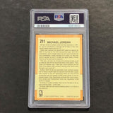 1991 Fleer #211 Michael Jordan PSA 5 EX Bulls