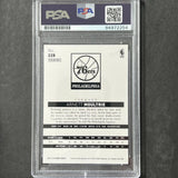 2013-14 Panini Hoops #228 Arnett Moultrie Signed Card Auto PSA Slabbed 76ers