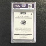 2016-17 NBA Hoops #281 Tomas Satoransky Signed Card Auto PSA Slabbed Wizards