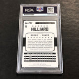 2015-16 NBA Hoops #297 Darrun Hilliard Signed Card AUTO PSA Slabbed RC Pistons