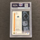 2001-02 Upper Deck #326 Sam Mitchell Signed Card PSA/DNA Slabbed Wovles
