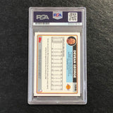 2006-07 Topps #126 Devean George Signed Card AUTO 10 PSA Slabbed Lakers